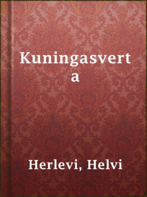 cover image of Kuningasverta